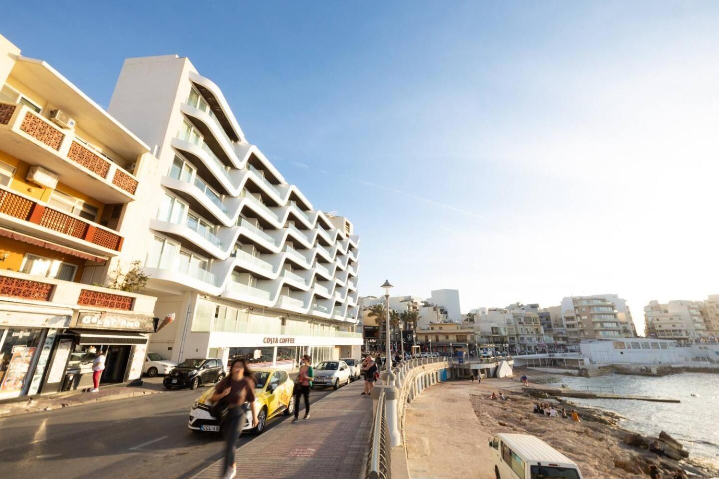 Ivory Suite Seafront With Views!- Fl 15 By Homely St. Paul's Bay Esterno foto
