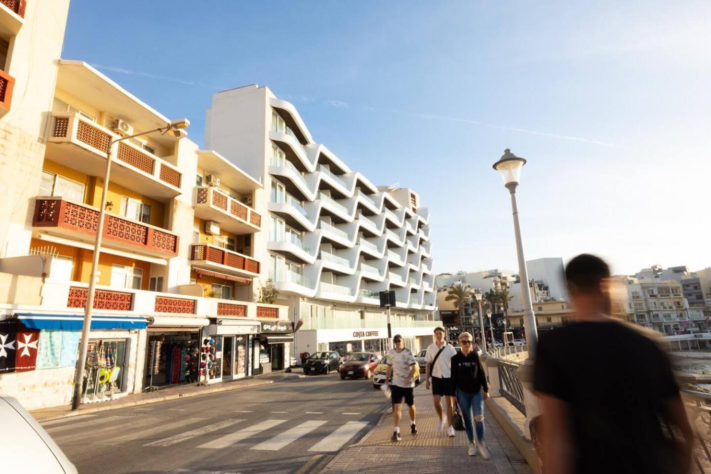 Ivory Suite Seafront With Views!- Fl 15 By Homely St. Paul's Bay Esterno foto